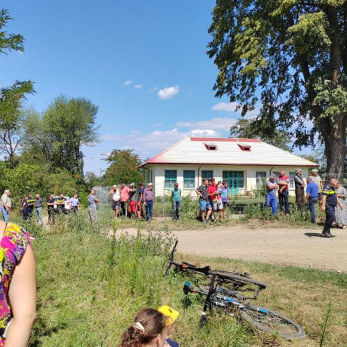 Protest de amploare la Icuseni, comuna Vorona