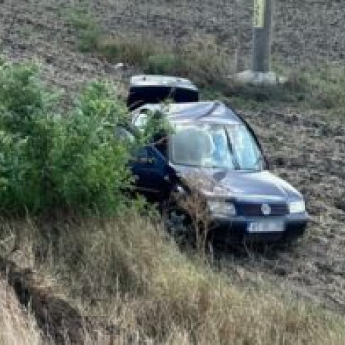 Accident rutier pe DN 24 C, doi copii spitalizați