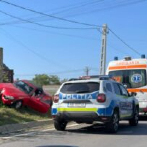 Accident rutier pe drumul Botoșani-Suceava