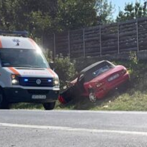 Accident rutier în Botoșani: o șoferiță a evitat cu greu un impact mortal