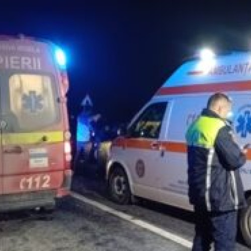 Accident rutier la Secuienii Noi: un pieton băut a fost lovit de un autoturism