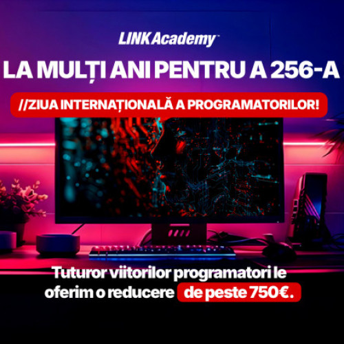 Ziua Programatorului: Sărbătoare și oportunități la LINK Academy