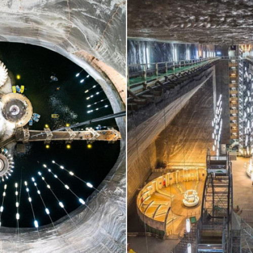 Salina Turda se extinde cu o nouă mină pentru turiști