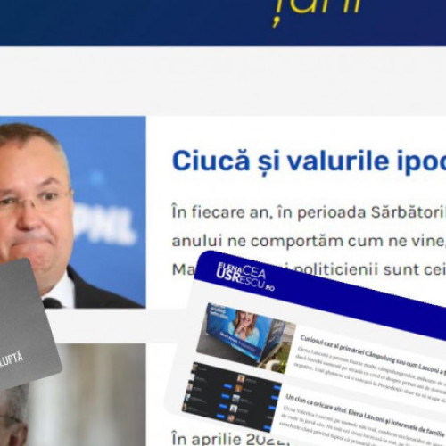 Apariția unui site atacator în campania electorală: Nicolae Ciucă vizat de acuzații