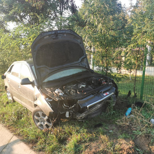 Accident pe drumul european E58, provocat de un bărbat băut