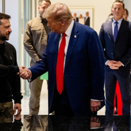Trump și Zelenski s-au întâlnit, în sfârșit. Fostul președinte american a declarat că dorește „o înțelegere corectă pentru toată lumea”