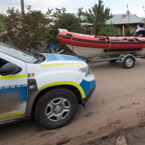 Evacuări în județul Galați din cauza riscului de inundații