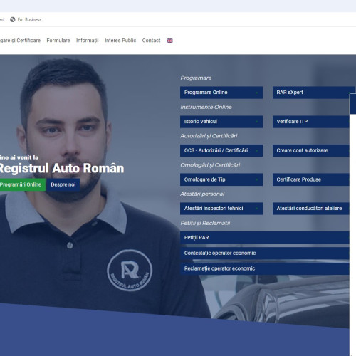 Botoșănenii pot programa inspecția tehnică a mașinii prin intermediul robotului RARes