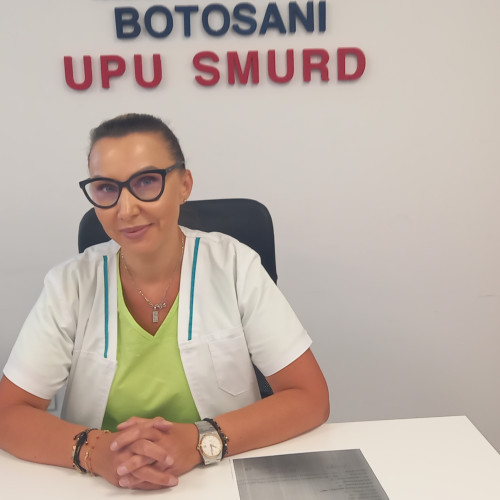 Medicul Ramona Guraliuc își dorește redresarea Spitalului Județean &quot;Mavromati&quot; Botoșani