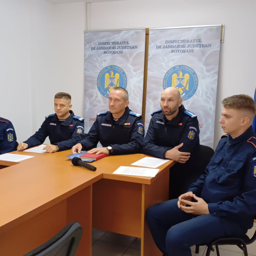 Inspectoratul de Jandarmi Botoșani demarează recrutarea pentru școlile de subofițeri