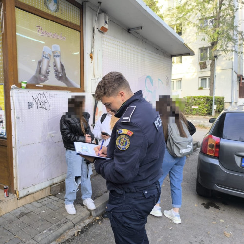 Poliția Botoșani desfășoară acțiuni pentru prevenirea delincvenței juvenile