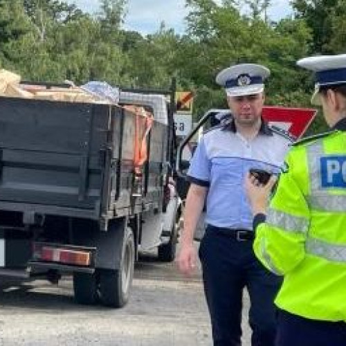 Polițiștii botoșăneni sancționează transporturile ilegale de lemn