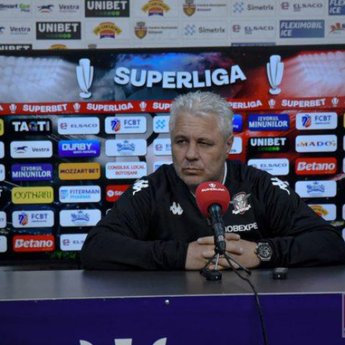 Marius Sumudica, dezamăgit după înfrângerea echipei Rapid București