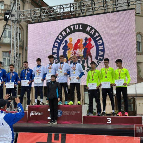 Liceul cu Program Sportiv Botoșani obține 16 medalii la competițiile naționale de atletism