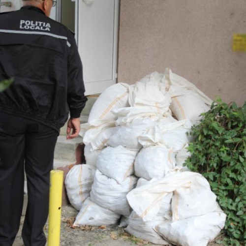 Amenzi usturătoare pentru botoșănenii care au abandonat moloz pe domeniul public