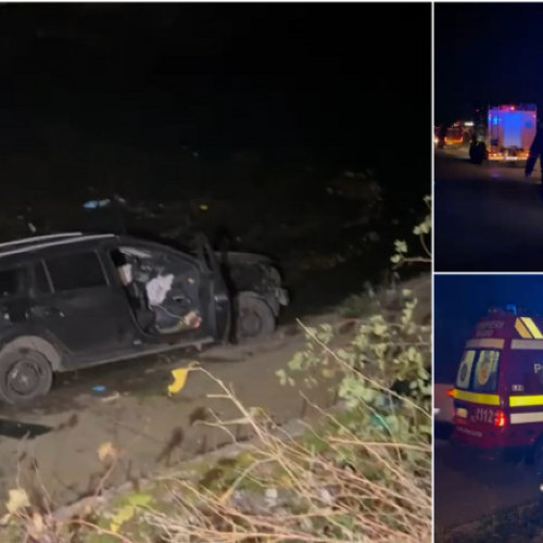 Accident grav în Capitală, un șofer a plonjat cu mașina în râul Dâmbovița