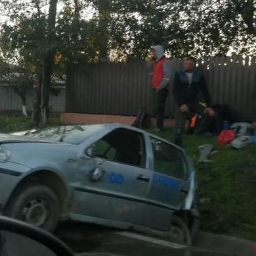 Accident rutier în Botoșani, fără victime