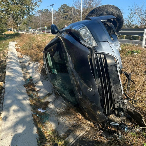 Accident rutier la Copălău: patru persoane rănite