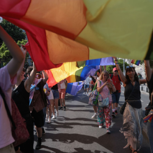 Protest LGBTI pentru legalizarea parteneriatelor civile în București