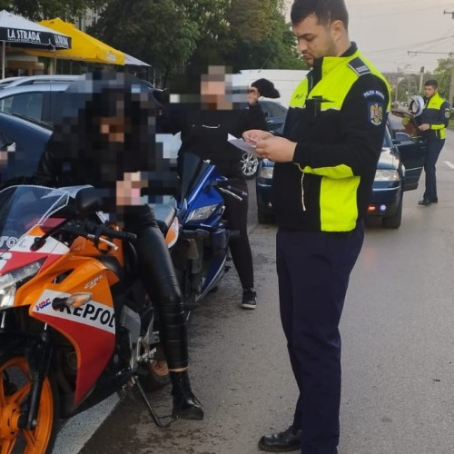 Motociclist prins băut, cercetat penal de poliție