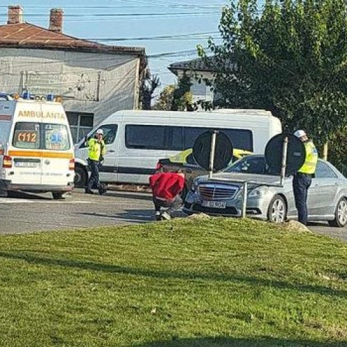 Accident rutier la Botoșani: o persoană rănită