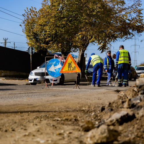 Circulația restricționată pe strada Pacea din Botoșani