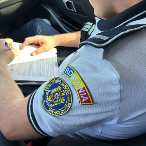 Șofer băut și fără permis oprit de polițiști în Botoșani