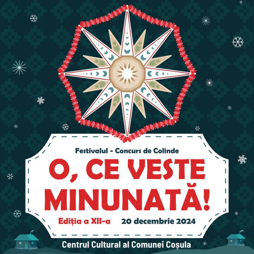 Festivalul - Concurs de Colinde &quot;O, ce veste minunata!&quot; va avea loc în Botoșani