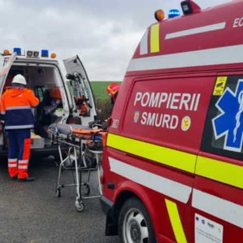 Accident rutier grav în Botoșani: un tânăr de 21 de ani rănit