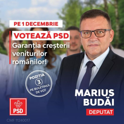 Marius Budai propune măsuri pentru creșterea veniturilor românilor prin îmbunătățirea competențelor profesionale