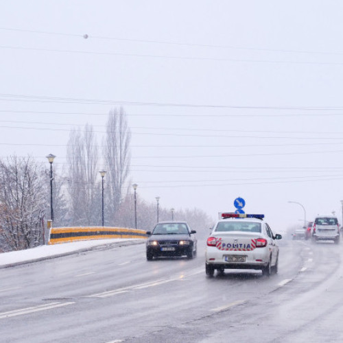 Recomandări ale Poliției Române pentru conducătorii auto în contextul ninsorilor