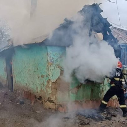 Incendiu tragic în comuna Durnești: O femeie de 75 de ani a decedat