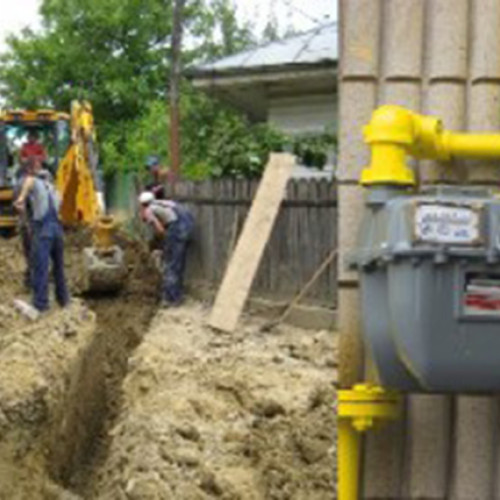 Extinderea rețelei de gaz în localitatea Călinești, orașul Bucecea, județul Botoșani