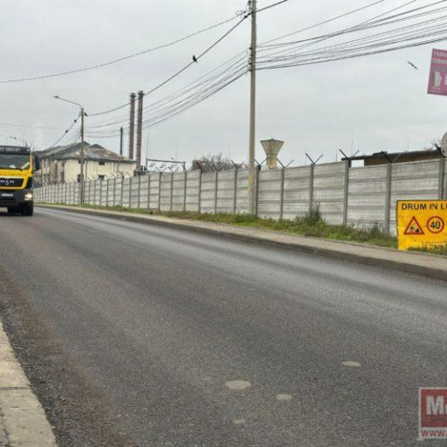 Restricționarea circulației pe strada Pacea în Botoșani pentru lucrări de asfaltare