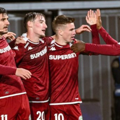 Rapid București câștigă meciul cu Gloria Buzău, 2-0