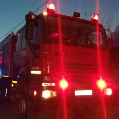 Incendiu devastator în Agafton și Vorona