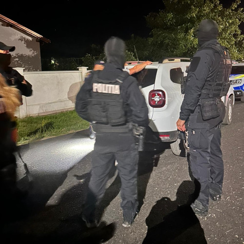 Barbat retinut de politie dupa ce s-a ascuns sub un covor