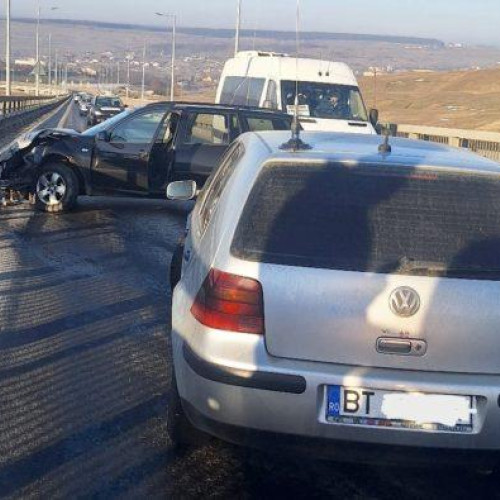 Accident rutier grav la Stauceni