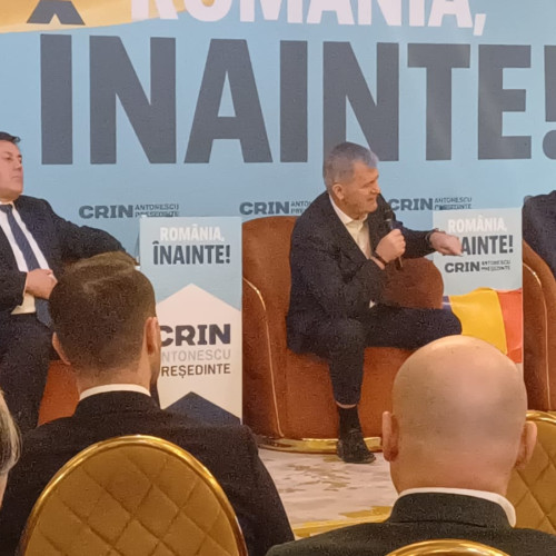 Valeriu Iftime discută oportunitățile Botoșaniului în întâlnirea cu Crin Antonescu