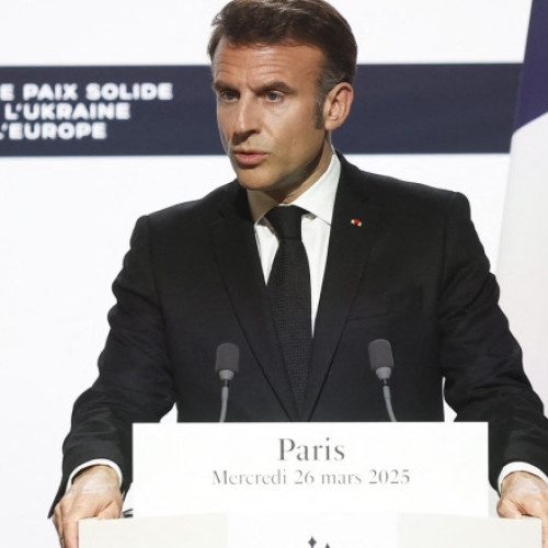 Macron: Rusia nu poate impune condiții pentru sprijinul european acordat Ucrainei