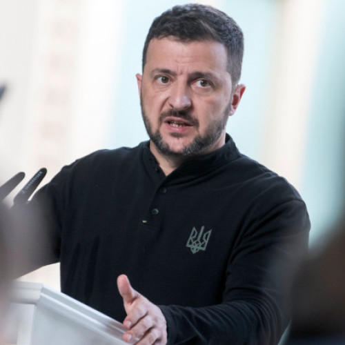 Zelenski se întâlnește cu liderii militari francezi și britanici pentru discutarea unei încetări a focului