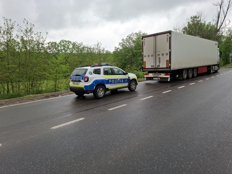 Șofer din Botoșani amendat pentru lipsa licenței de transport