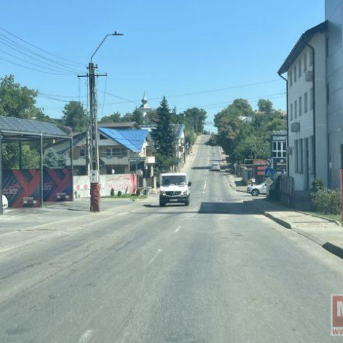 Stradă redeschisă circulației după două săptămâni de lucrări. A fost remediată avaria care a pus în pericol traficul