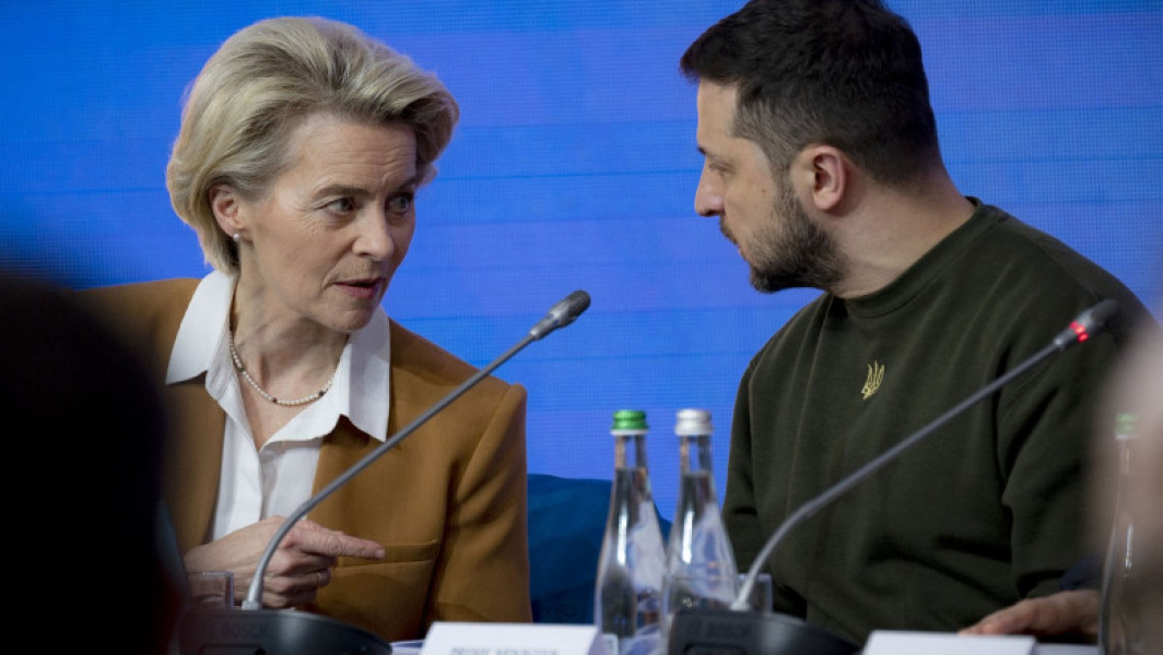 Ursula von der Leyen și Volodimir Zelenski au discutat despre reformele anticorupție în Ucraina