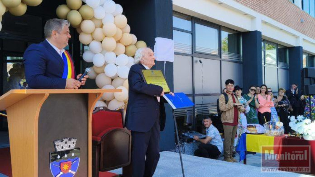 La Darabani, inaugurată cea mai modernă şcoală din județ, numită Leon Dănăilă