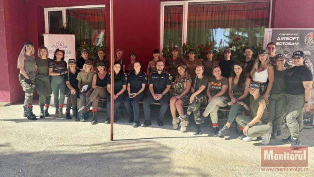 Fete din tabăra de la Agafton învață despre curaj și siguranță alături de Poliție