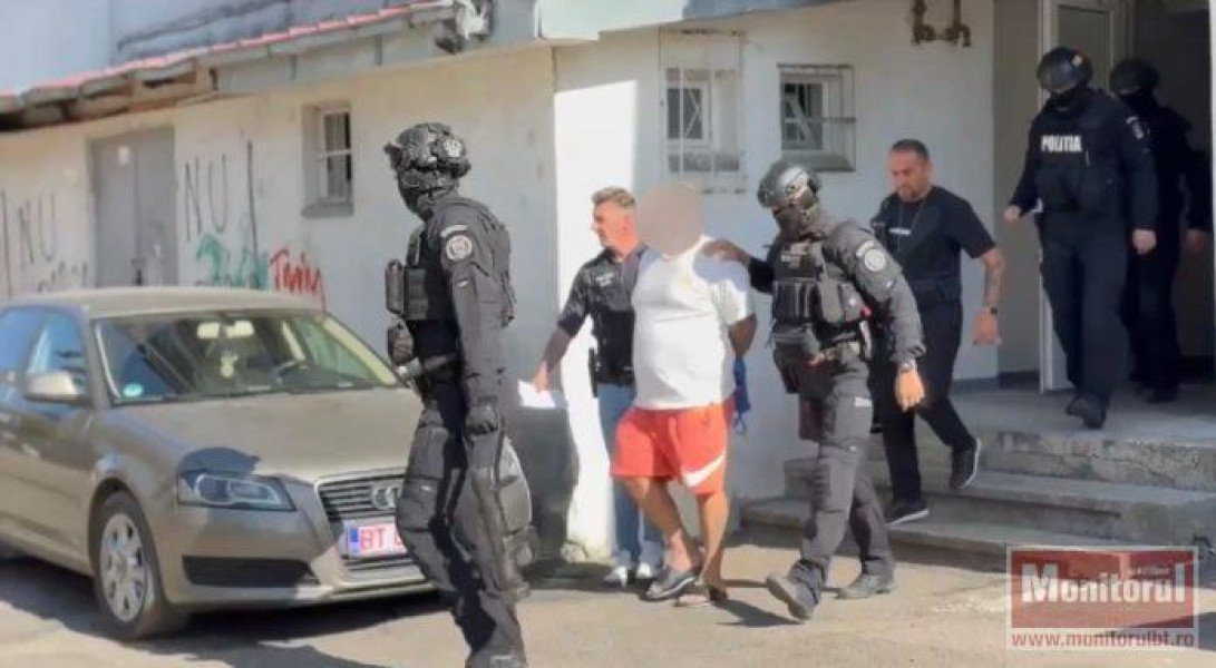 Polițiștii botoșăneni pun în aplicare un mandat de executare a pedepsei