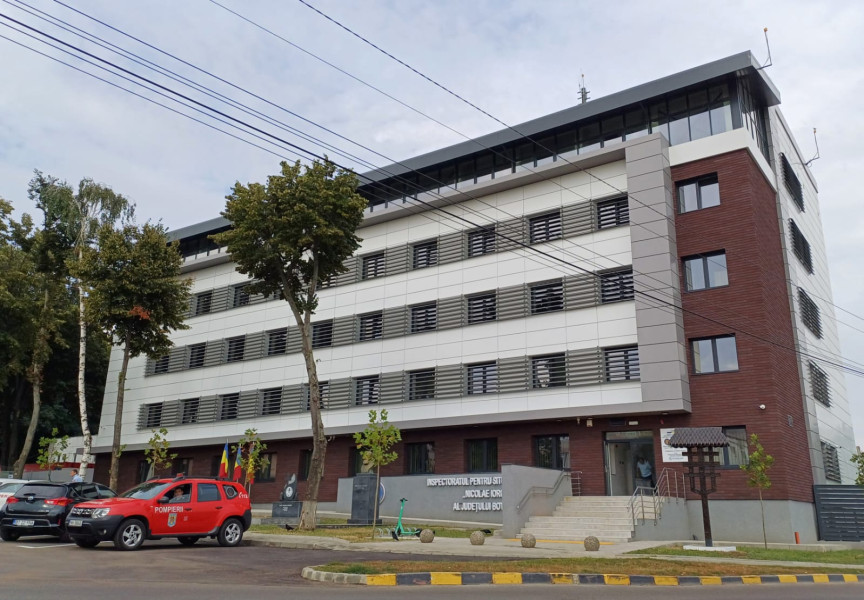 Noul sediu ISU Botoșani va fi inaugurat pe 13 septembrie