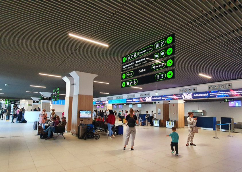 Toamnă nouă la Iași: zboruri spre Dubai, Tel Aviv și București