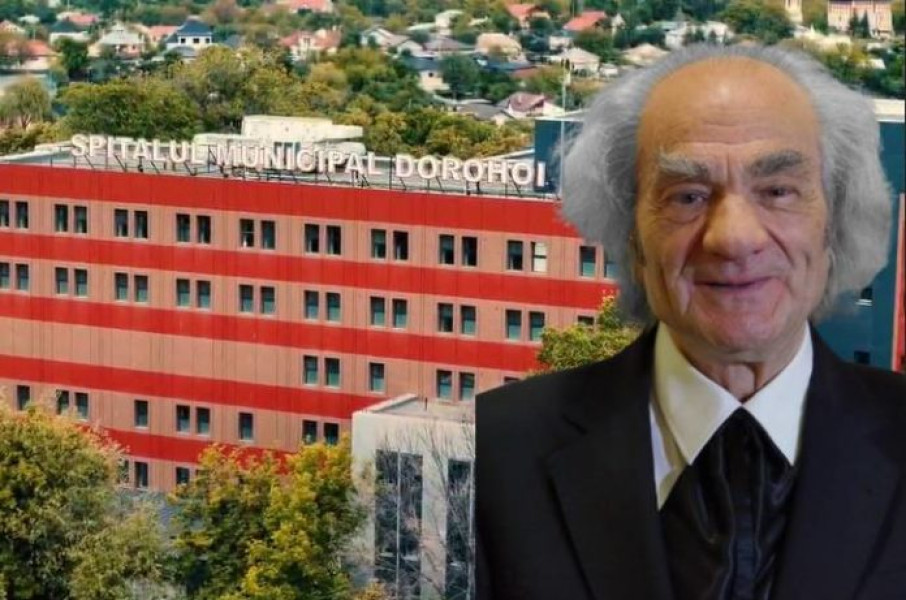Vizita lui Leon Dănăilă la Spitalul Dorohoi după modernizarea instituției